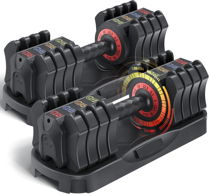 Transform Your Home Workouts with Our Adjustable Dumbbell Set