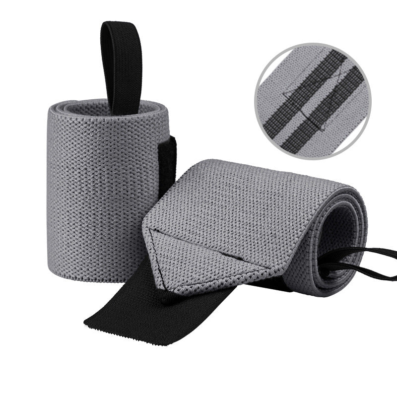 Powerlifting Bench Press Wrist Support Elastic Straps Bandage