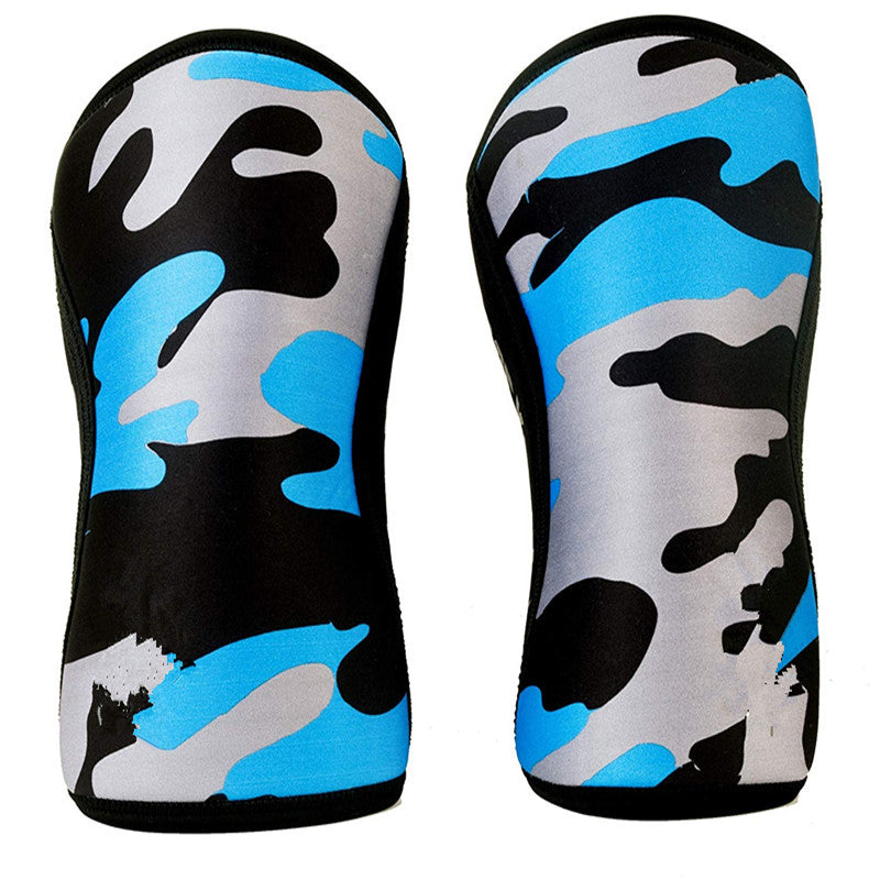 Neoprene 0.28 inches Knee Sleeves Comfortable Weightlifting Support