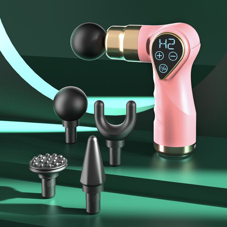 Hot Compress Folding Electric Muscle Massage Gun