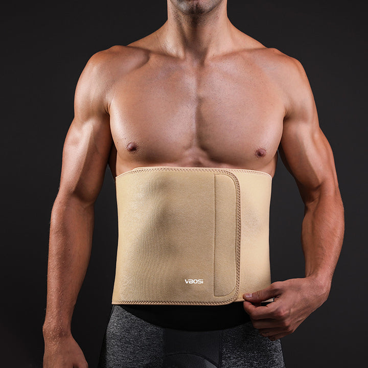 Widened Waist Support Sweatband For Weightlifting