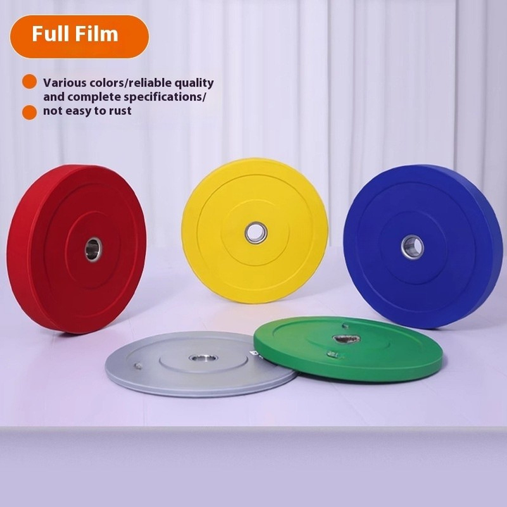 Macaron Elastic Rubber Weight Plate Large Hole