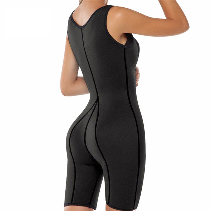 Neoprene Sauna Bodysuit Waist Trainer Slimming Shapewear Corset