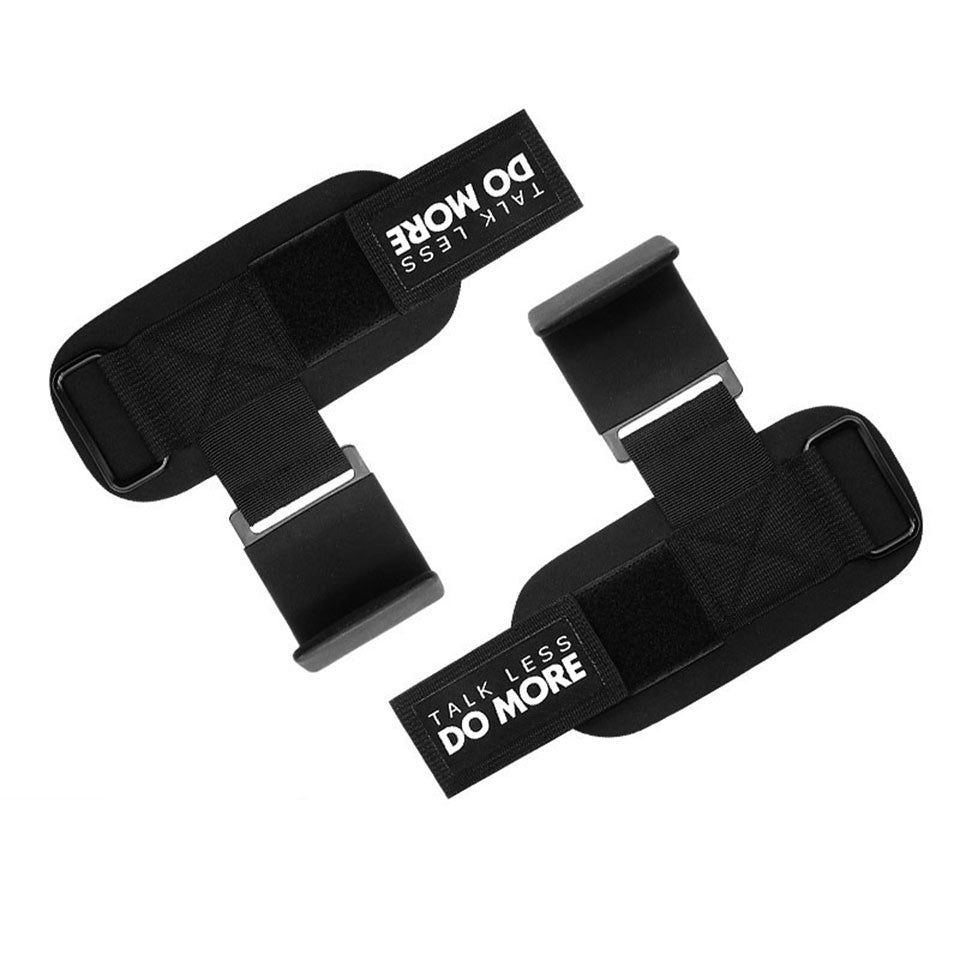 Heavy-Duty Weightlifting Hook Gloves With Wrist Support
