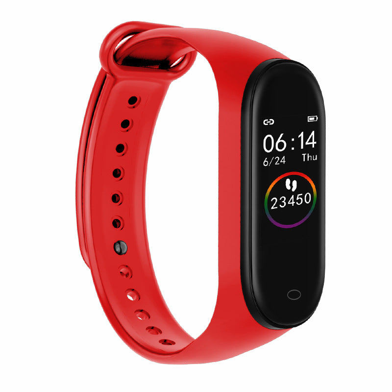 Waterproof Smart Fitness Bracelet with Heart Rate