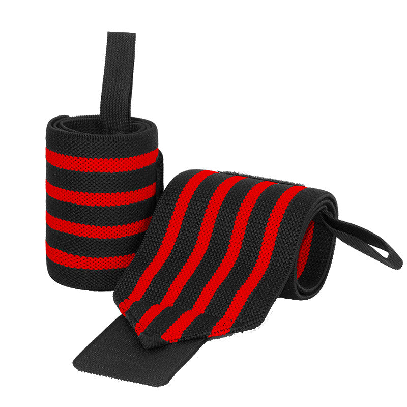 Powerlifting Bench Press Wrist Support Elastic Straps Bandage