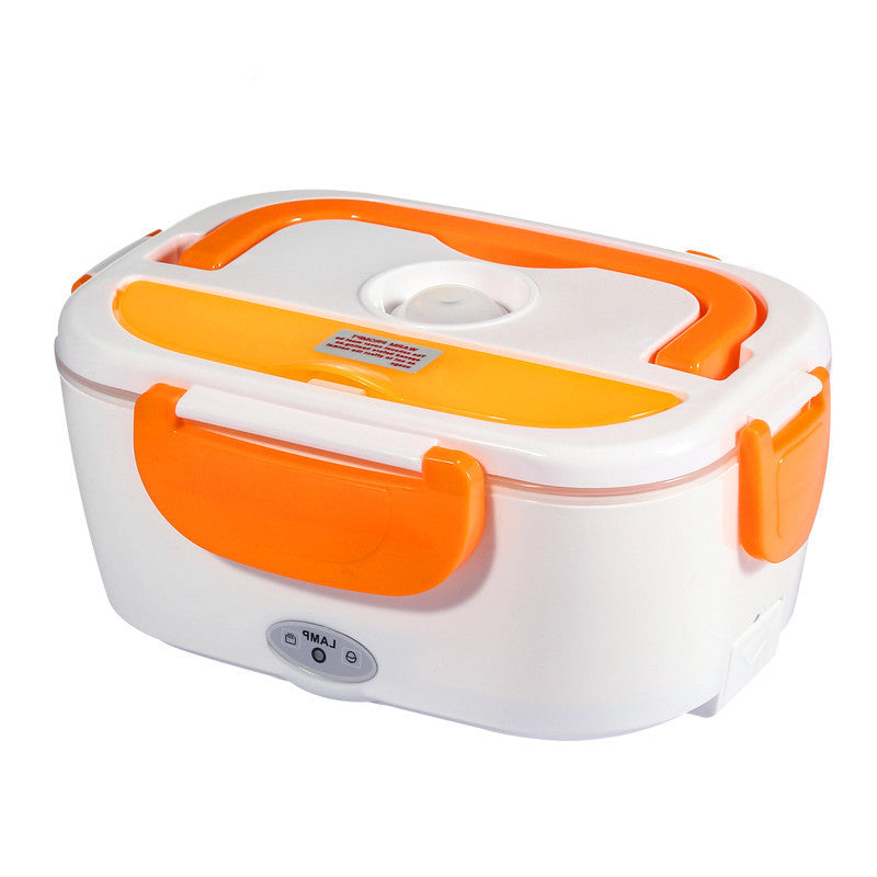 Electric Heated Stainless Steel Lunch Box Food Warmer Container