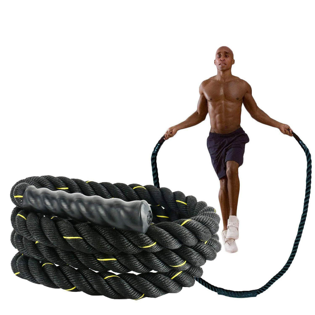 Heavy-Duty Triple-Strand Weighted Jump Rope