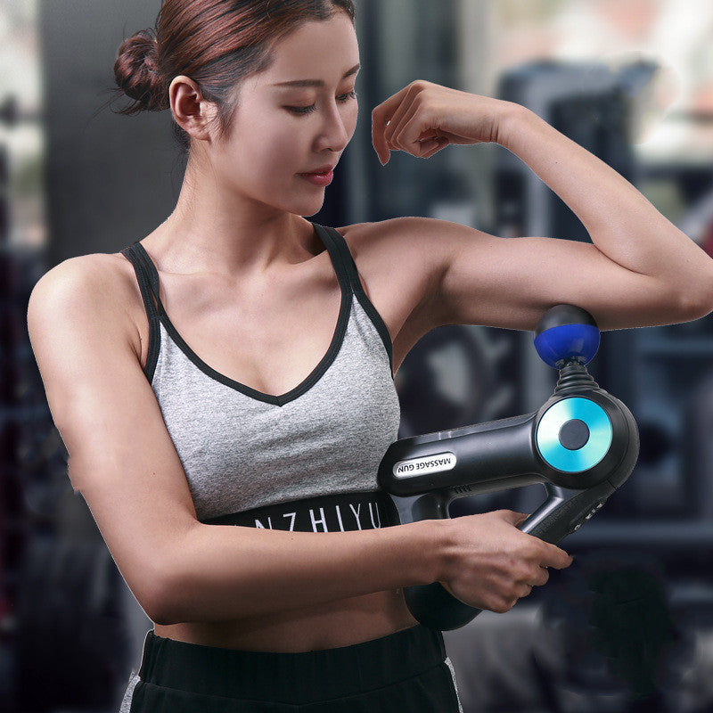 Triangle Electric Fascia Massage Gun Muscle Relaxer