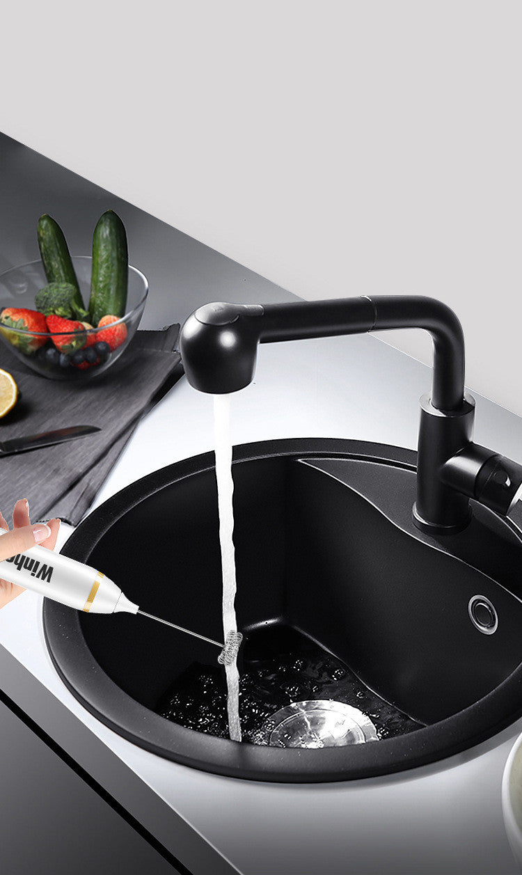 Rechargeable Handheld Blender Milk Shaker Portable Kitchen Mixer