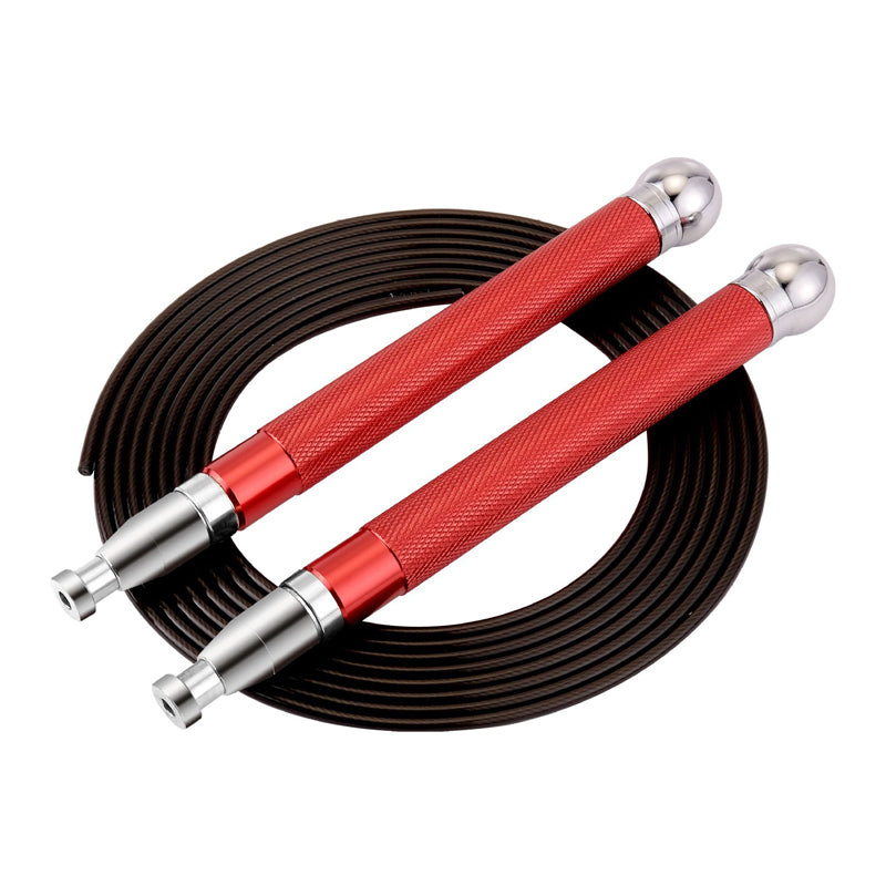 Aluminum Handle Double-Bearing Weighted Skipping Rope