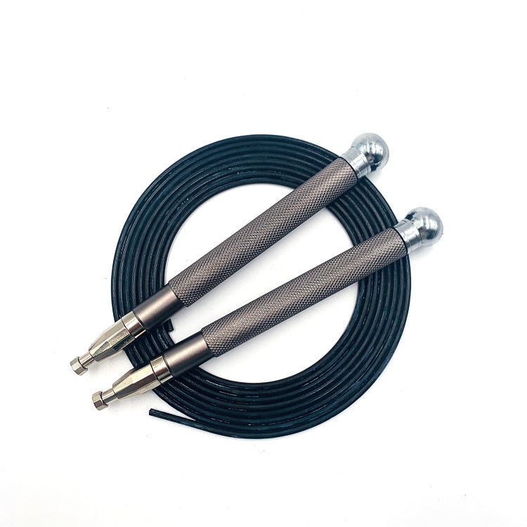 Aluminum Handle Double-Bearing Weighted Skipping Rope