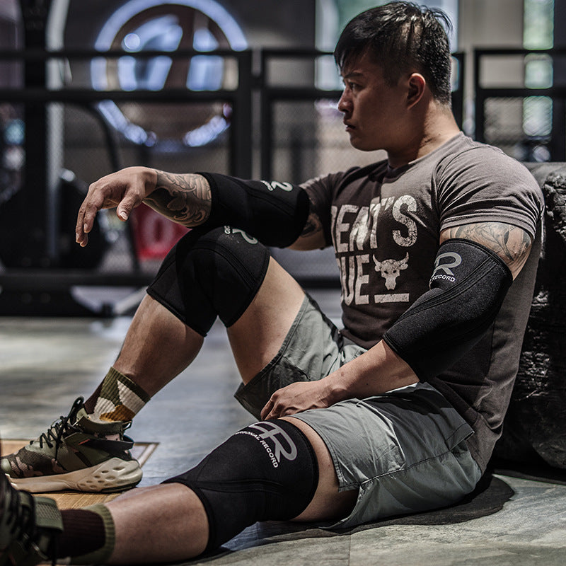 Professional Fitness Knee Support Sleeves For Training