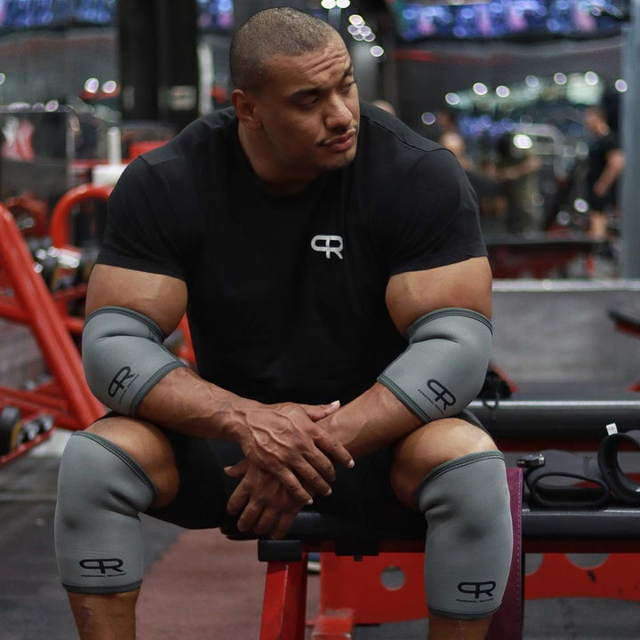 Elbow And Knee Sleeves Fitness Support Protective Weightlifting Set