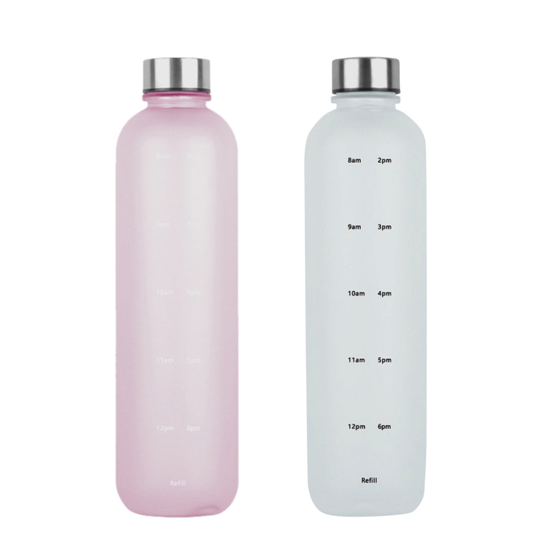 33.81 fl oz Frosted Sports Water Bottle Outdoor Student Cup