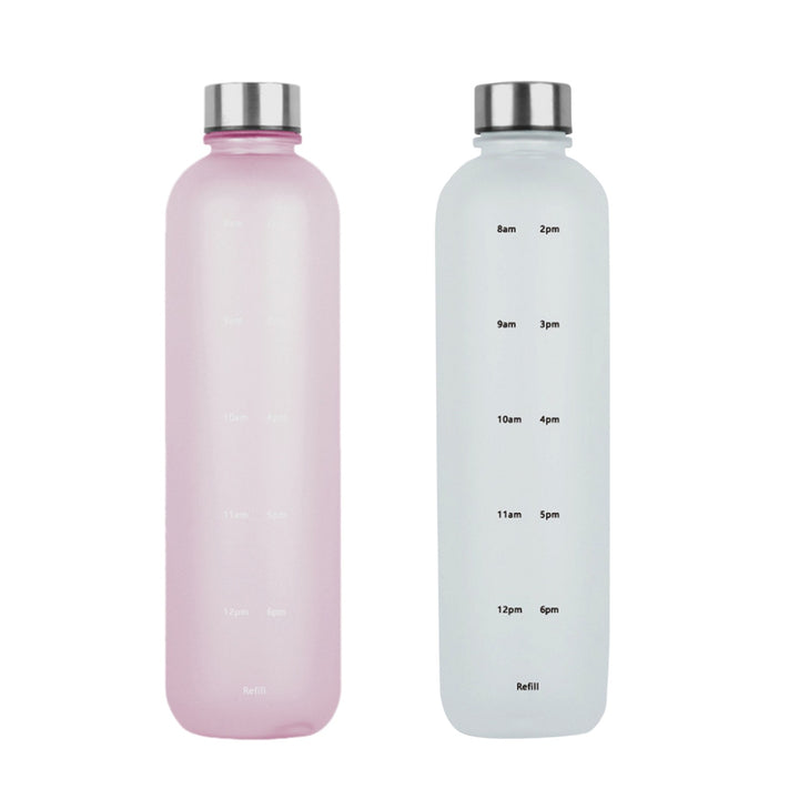 33.81 fl oz Frosted Sports Water Bottle Outdoor Student Cup