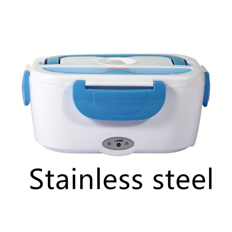 Electric Heated Stainless Steel Lunch Box Food Warmer Container