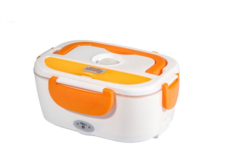 Electric Heated Stainless Steel Lunch Box Food Warmer Container