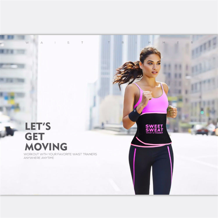 Sports Fitness Breathable Yoga Waist Belt Support Band