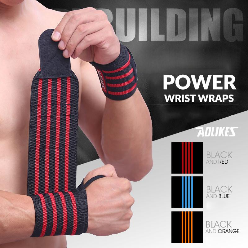 Adjustable Power Wrist Wraps for Support