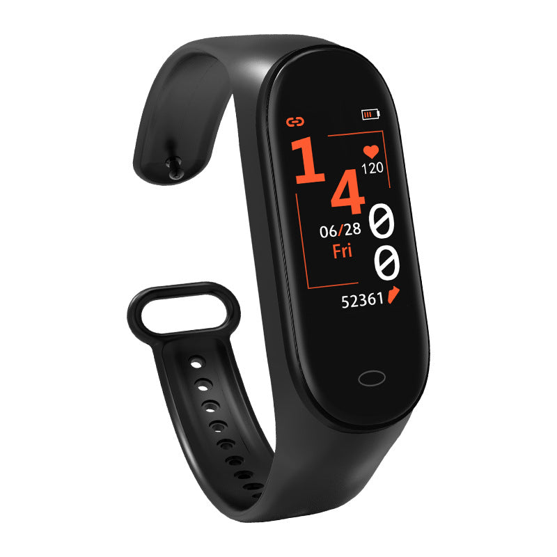 Waterproof Smart Fitness Bracelet with Heart Rate