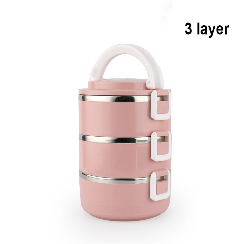 Multi Layer Insulated Lunch Box Food Container