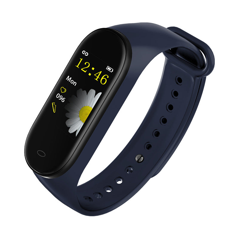 Waterproof Smart Fitness Bracelet with Heart Rate