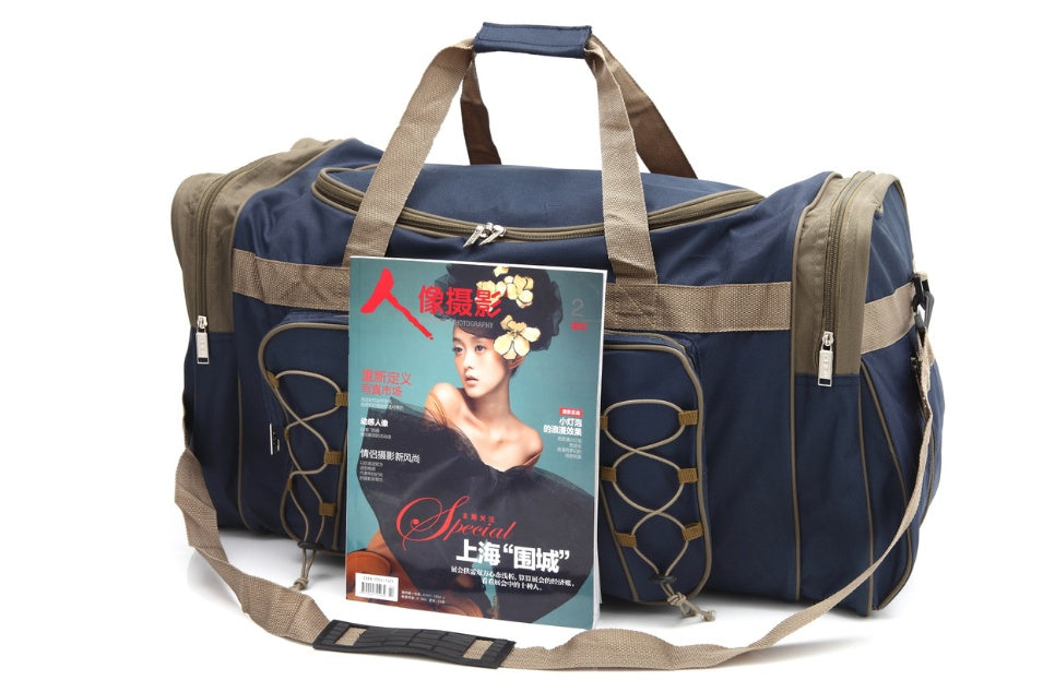 Oxford Cloth Shoulder Travel Luggage Bag