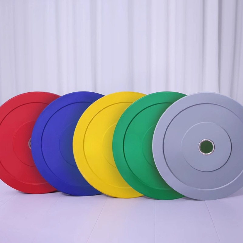 Macaron Elastic Rubber Weight Plate Large Hole