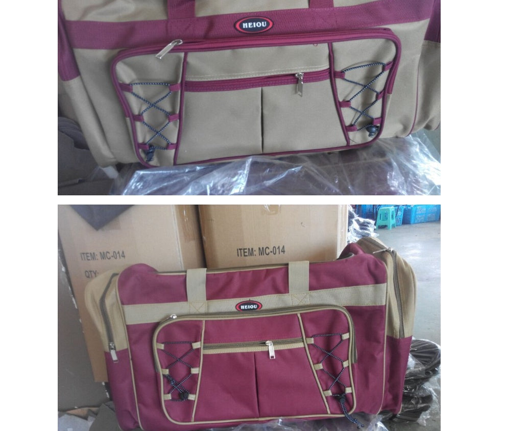 Oxford Cloth Shoulder Travel Luggage Bag