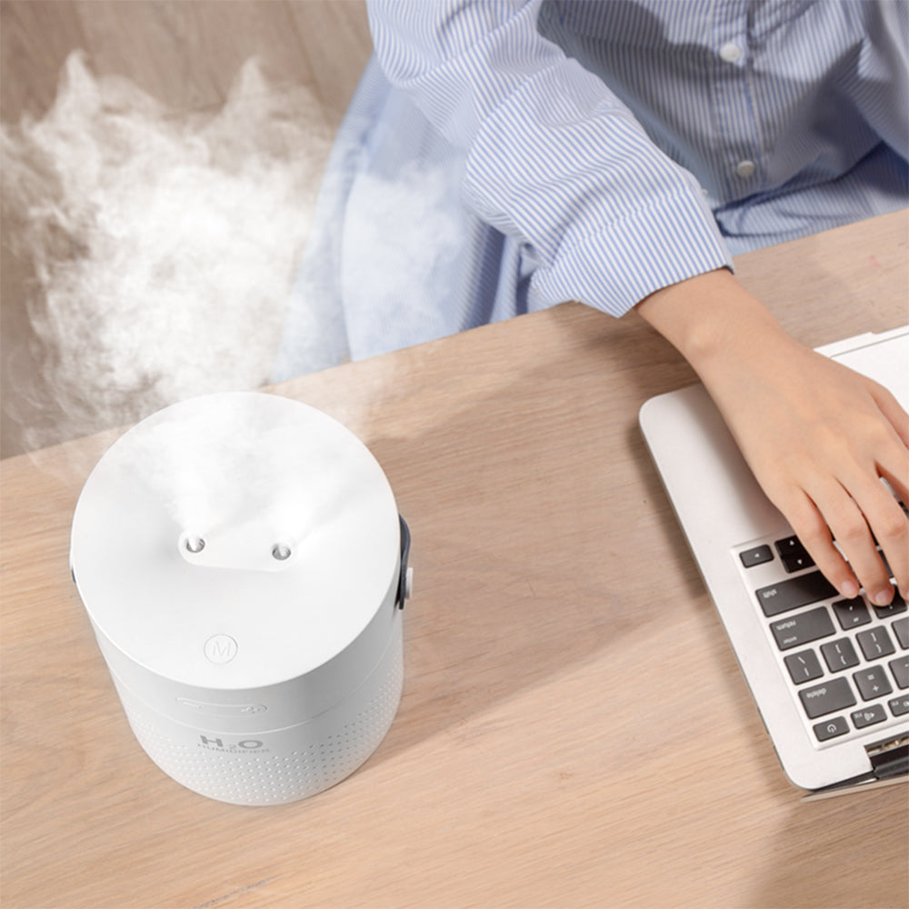 37.19 fl oz large capacity wireless&nbsp;Air Humidifier Dual Spray Nozzles
