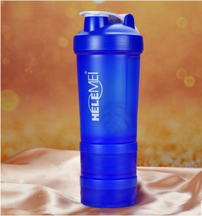 Frosted Shaker Cup Portable Mixing Bottle