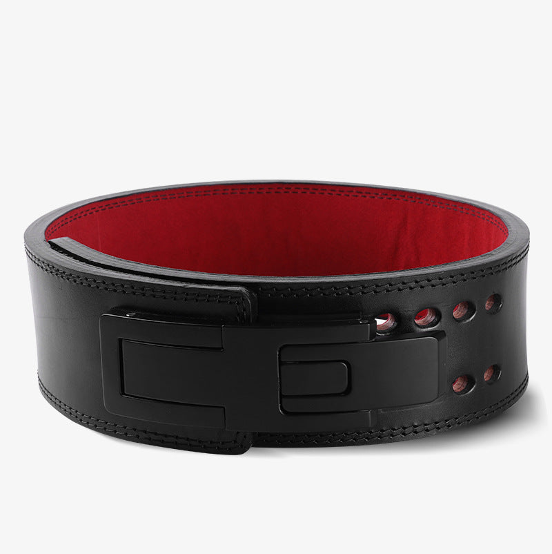 Fitness Belt Squat Hard Pull Weightlifting Cowhide Men And Women