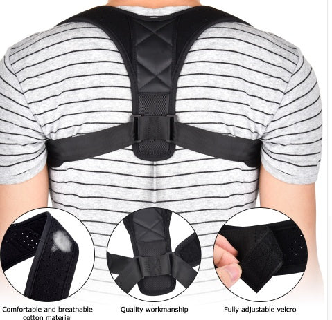 Adjustable Posture Corrector & Back Support Brace