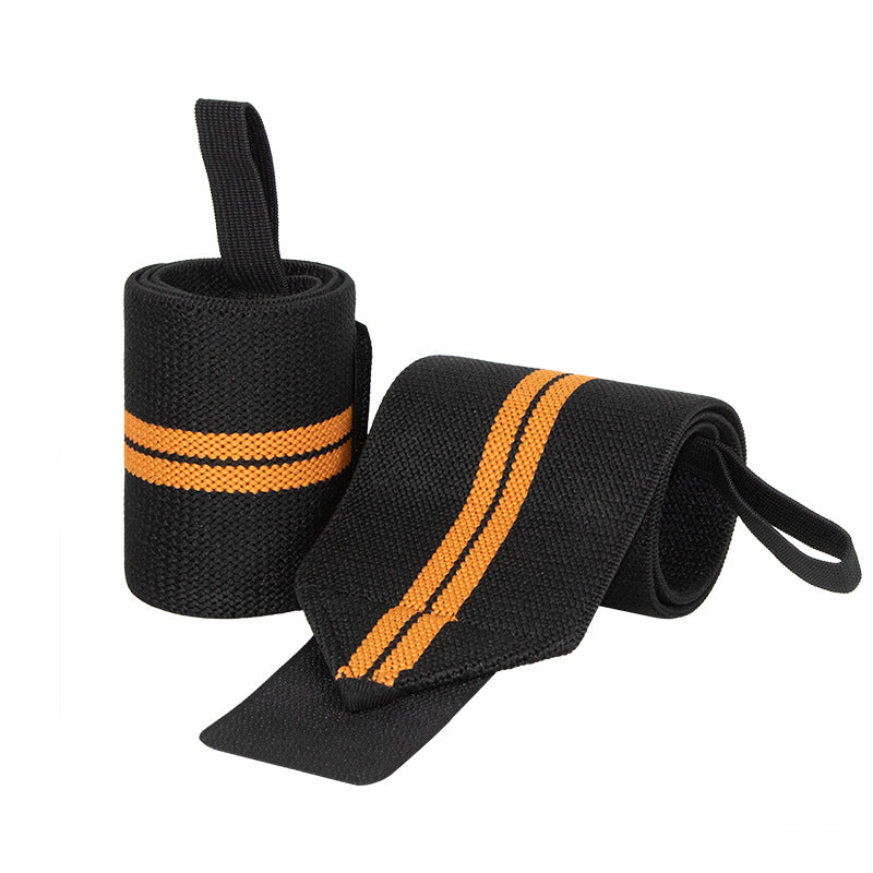 Powerlifting Bench Press Wrist Support Elastic Straps Bandage