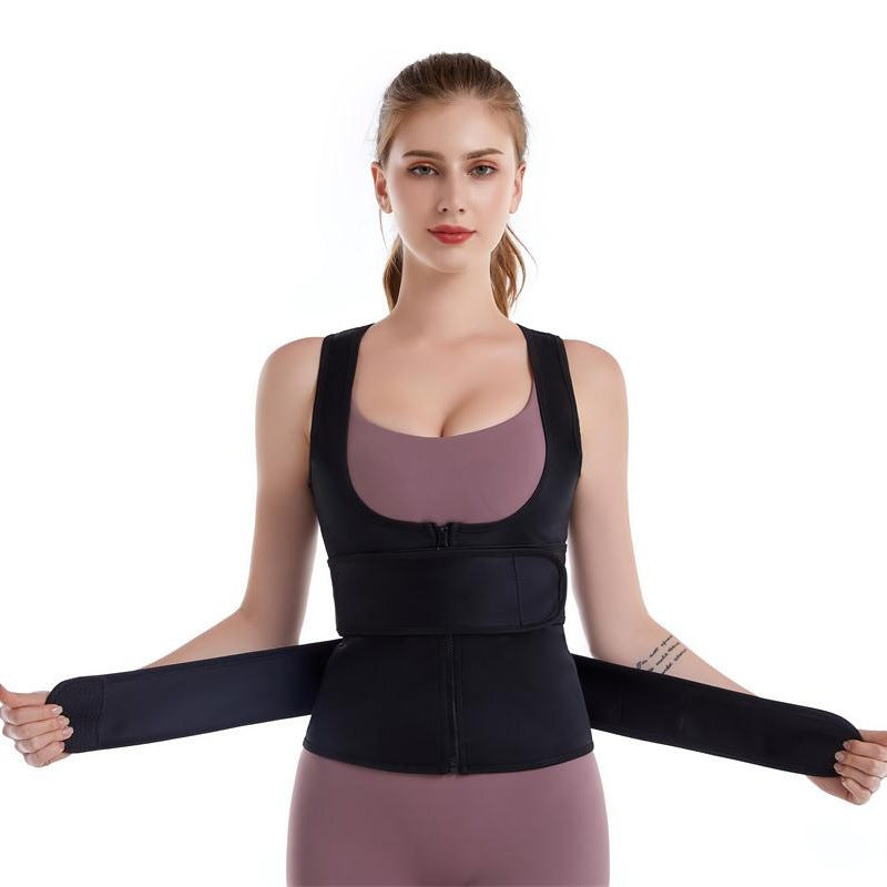 Neoprene Waist Trainer Workout Sweat Belt Corset Cincher