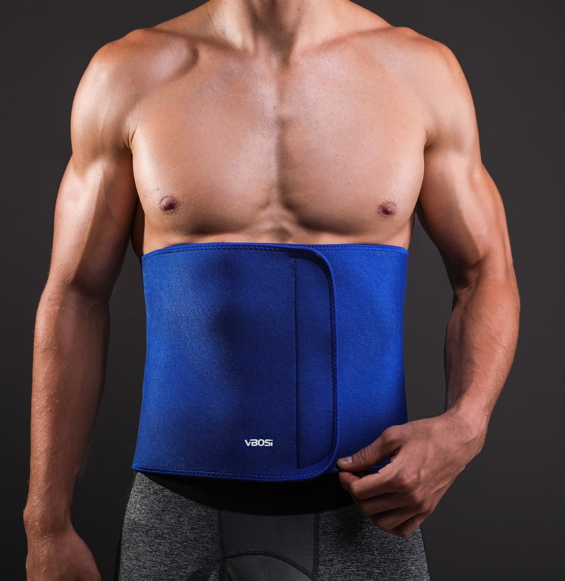Widened Waist Support Sweatband For Weightlifting