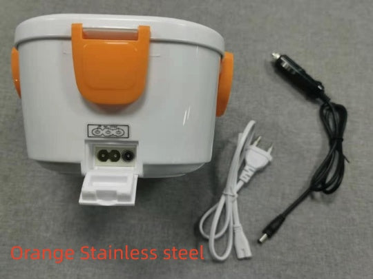 Electric Heated Stainless Steel Lunch Box Food Warmer Container