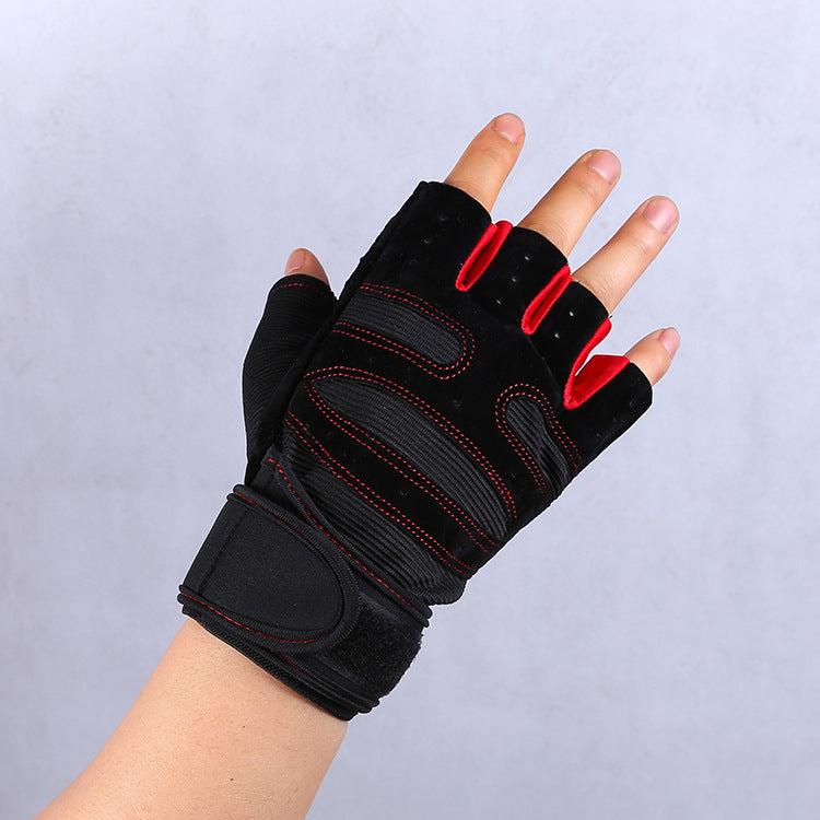 Non Slip Wrist Support Gloves