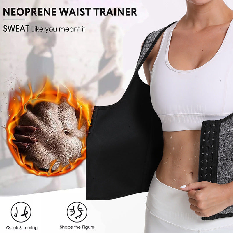 Neoprene Waist Trainer Workout Sweat Belt Corset Cincher