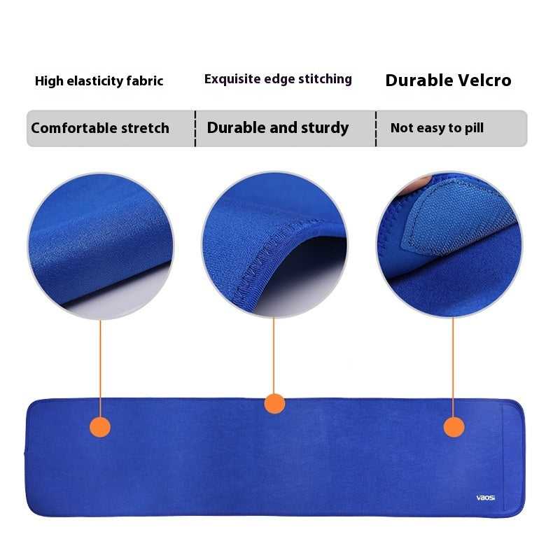 Widened Waist Support Sweatband For Weightlifting