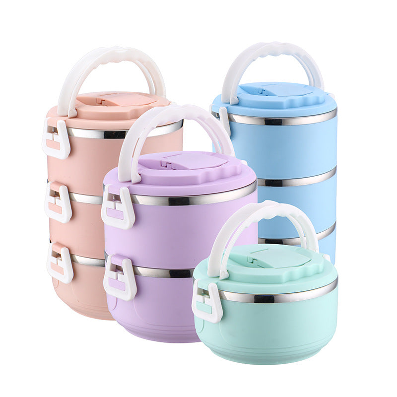 304 Stainless Steel Insulated Lunch Box Container