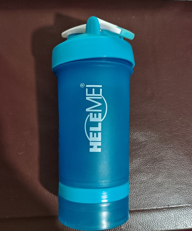 Frosted Shaker Cup Portable Mixing Bottle