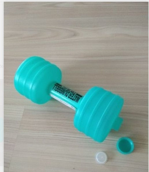 2PCS Water-Filled Plastic Fitness Dumbbells