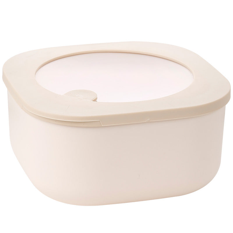 Plastic Microwave Refrigerator Lunch Box Sealed Fresh Keeping Container