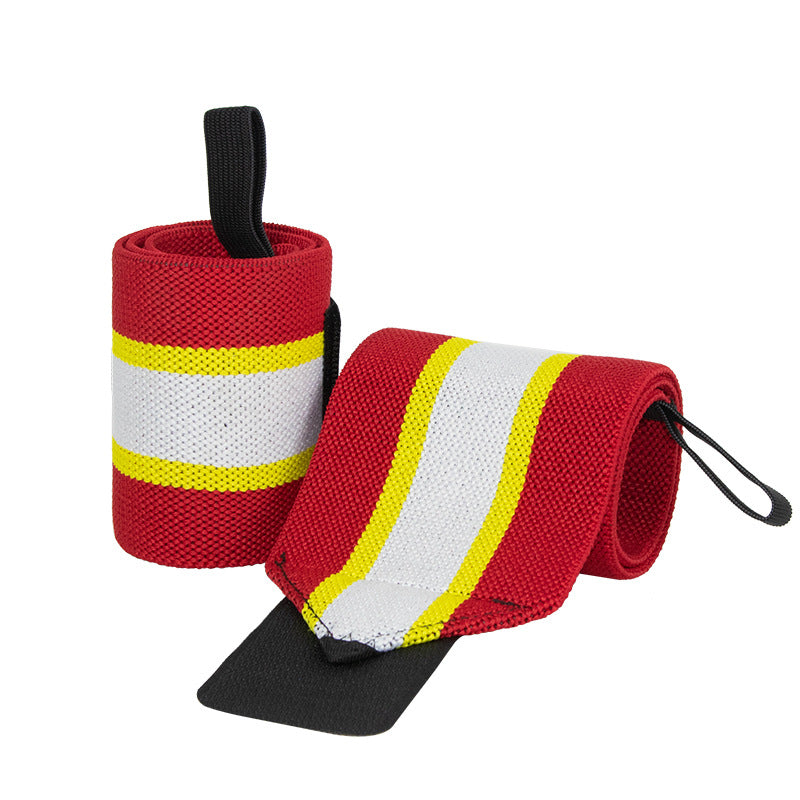 Powerlifting Bench Press Wrist Support Elastic Straps Bandage