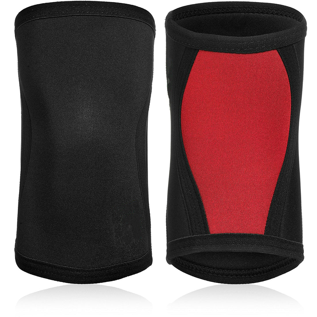 Neoprene 0.28 inches Knee Sleeves Comfortable Weightlifting Support