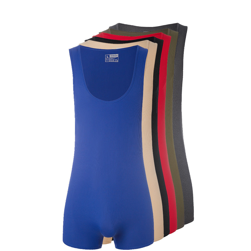 European And American Men's Sports Wrestling Pants