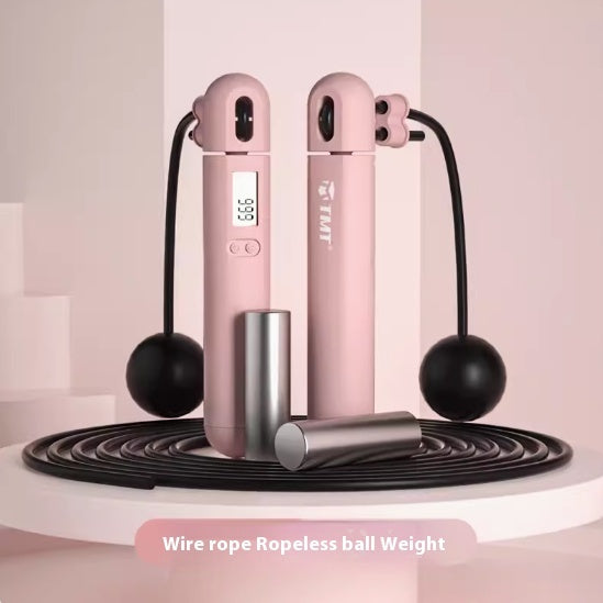 Cordless Jump Rope with Digital Calorie Counter