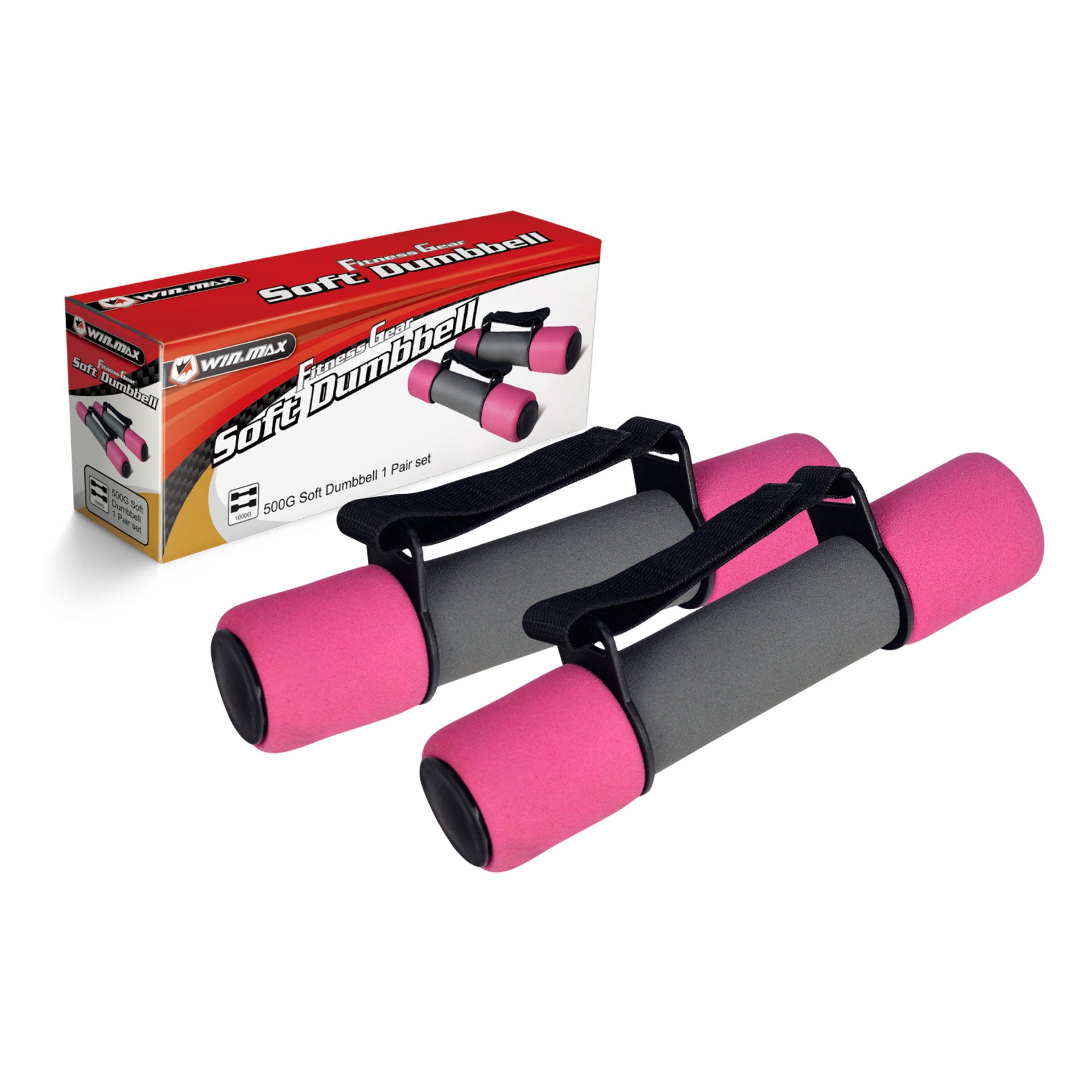 Foam Dumbbells Pair for Home Aerobics Fitness
